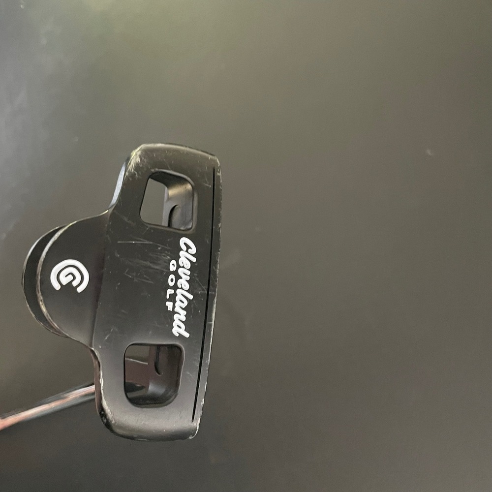 Cleveland Juniors Golf Mallet Putter Black Right Handed Steel Shaft